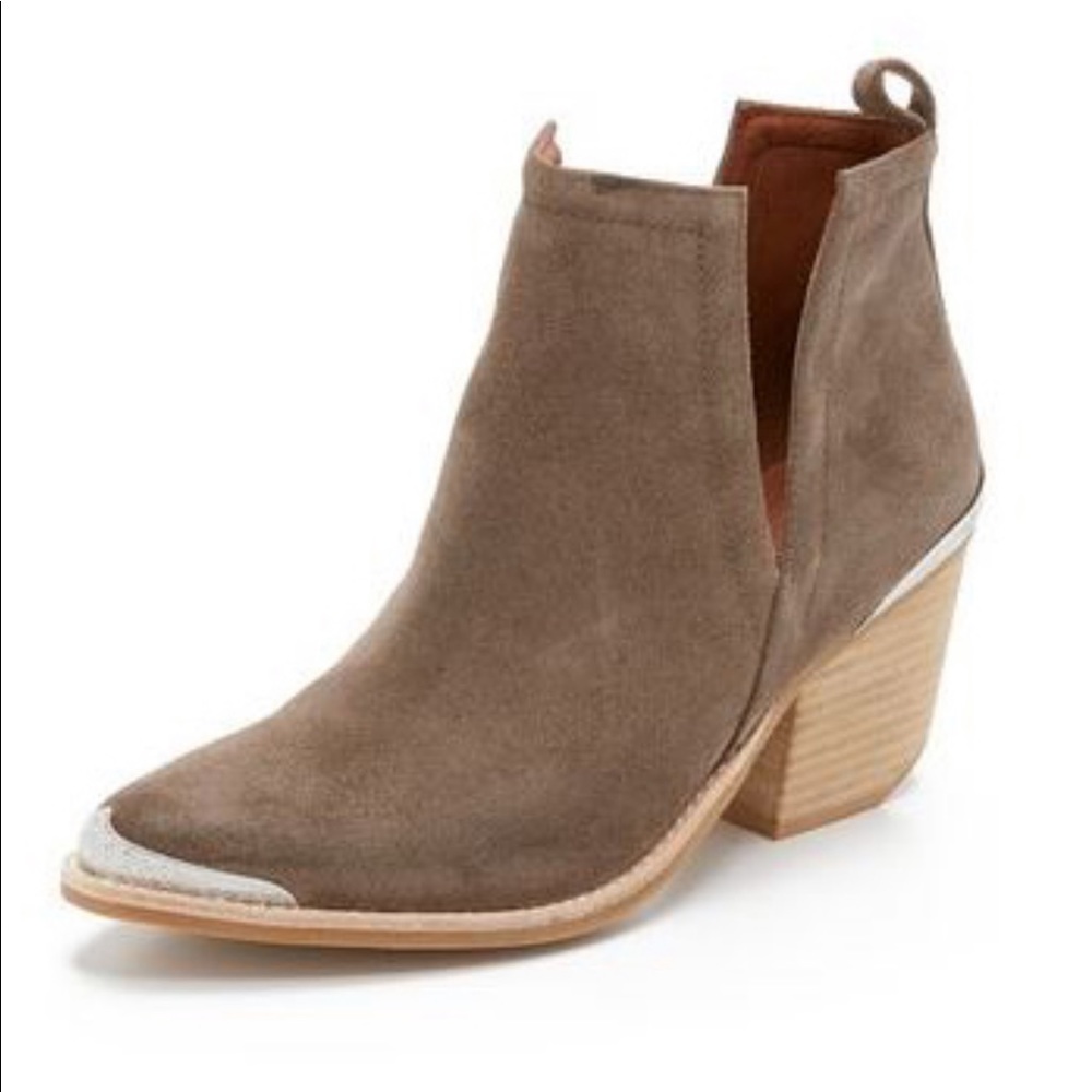 Jeffery Campbell slide on ankle boots -NEW